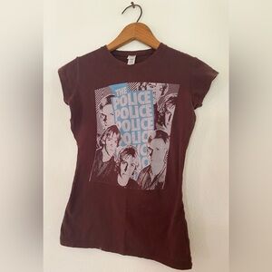 The Police Half-Toned Faces t-shirt